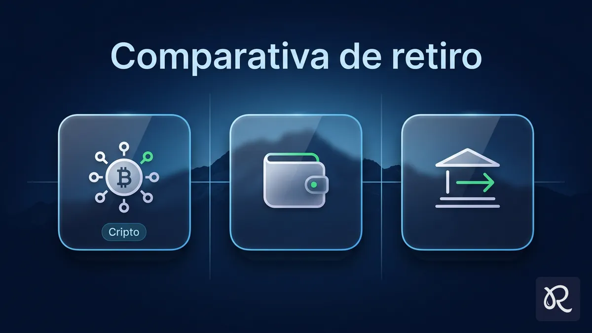 Comparación de métodos de retiro en Rainbet Chile: cripto, AstroPay e Interac