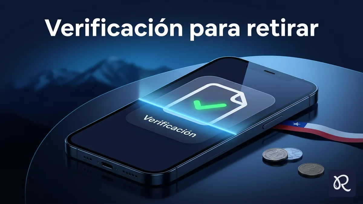 Verificación de identidad (KYC) para retirar fondos en Rainbet Chile